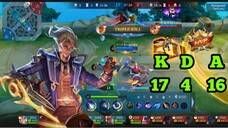 17 Kill !!! Natan di lock yin masih bisa dilawan 😅 | MLBB Mobile Legend