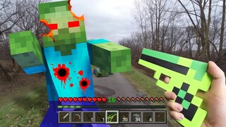 Realistic Minecraft Real Life POV ~ ZOMBIE APOCALYPSE Animation