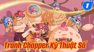 Chopper Dễ Thương Cool Ngầu | Vẽ Chopper Tranh Kỹ Thuật Số_1