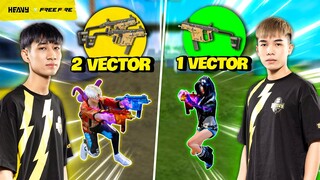 Tử chiến đọ súng: VECTOR ĐƠN liệu có cân nổi VECTOR ĐÔI? | FREE FIRE