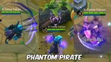 ROGER EPIC SKIN [Phantom Pirate] SKILL EFFECTS AND BACKGROUND ANIMATIONS