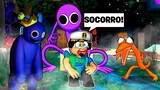 FIQUEI SOZINHO CONTRA TODOS OS AMIGOS COLORIDOS!! [RAINBOW FRIENDS] - ROBLOX