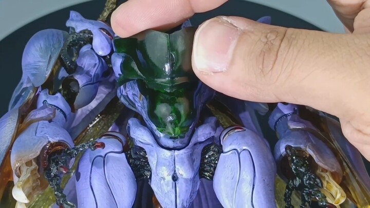Bandai SIC 1 Holy Warrior Bug Ba Den Ba Kun Ba Taketani Takashi Holy Warrior Dan Bein ระดับรูปปั้น