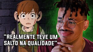 MELHORES MOMENTOS DE DUNGEON MESHI EP 6 - 7 (REACT)