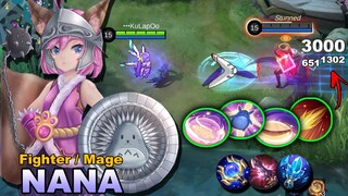 NANA Turning Into Aggressive Gameplay | Nana One Shot Combo 2023 | MLBB