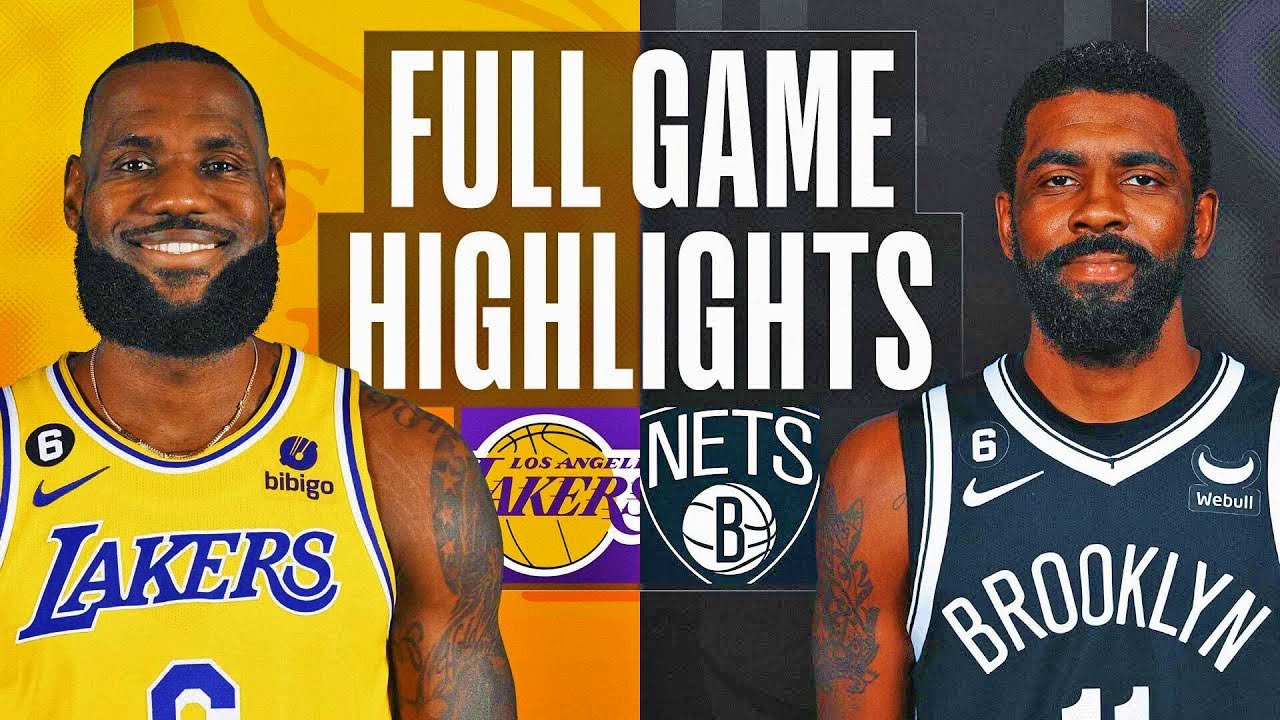 LAKERS vs NETS FULL GAME HIGHLIGHTS | JANUARY 30, 2023 LAKERS vs NETS  HIGHLIGHTS NBA 2K23 - Bilibili