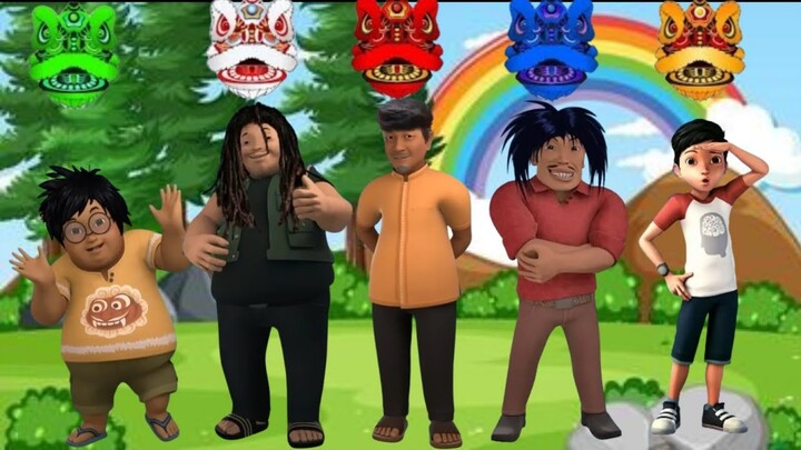 ADIT DAN BANG SOPO JARWO MENJADI BARONGSAI,