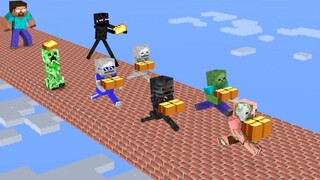 Monster School : MONEY RUN 3D CHALLENGE 2022 - Funny Minecraft Animation