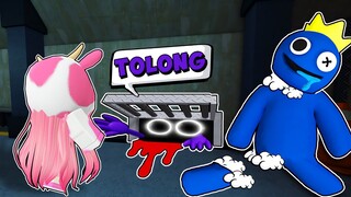 ATUN DAN MOMON DI JEBAK OLEH PURPLE DAN BLUE SAMPAI... feat @BANGJBLOX  | ROBLOX RAINBOW FRIENDS