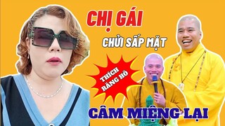 Chị Gái Xinh Đẹp Chửi Thẳng Mặt Thích Nhuận Đức Giảng Pháp Tục Tĩu