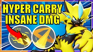 Zeraora Strikes: Unleashing Electric Fury in Pokémon Unite!