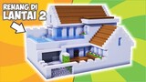 Cara Membuat Rumah Perumahan + Kolam di Lantai 2 ! || Minecraft Modern Pt.13