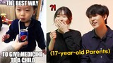 Korean Teen Parents React To BEST American Parenting Hacks!!!