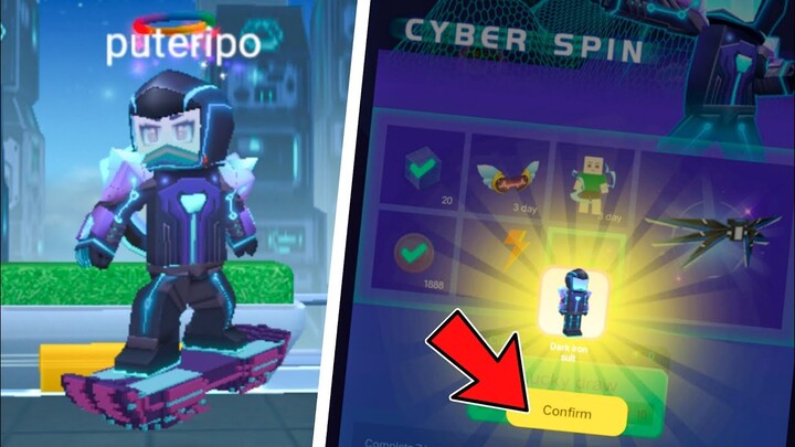 How to Get New Cyber Outfit😍 Garena Blockman Go