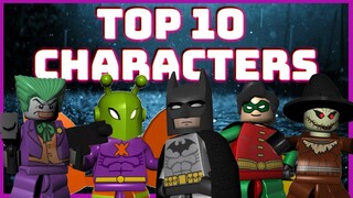 Top 10 Lego Batman  Characters!