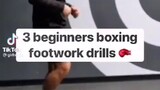 3 beginners boxing footwork drills