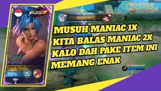 MANIAC DI BALAS MANIAC 2 KALI !!