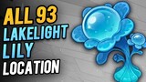 93 Lakelight Lily Locations - Furina Ascension Materials | Genshin Impact 4.2