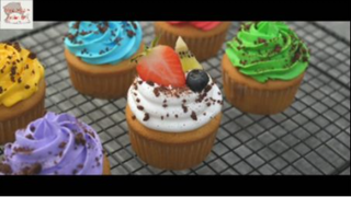 Đồ ăn Nhật : vanilla cupcake 4 #deliciousfood