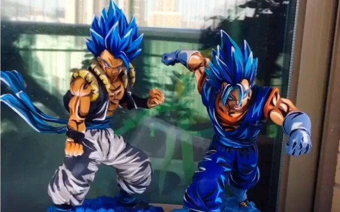 Repaint Gogeta, Vegetto and the two B-Kings, who will compete with each other?