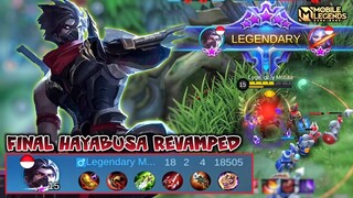 Hayabusa Revamp , Final Revamped Hayabusa Gameplay - Mobile Legends Bang Bang