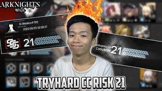 Akhirnya Bisa Risk 21 Di CC#0 Broken Path !! ~ Arknights Indonesia