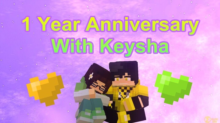 1 Year Anniversary With Keysha | Minecraft Animation