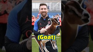 Messi ganti nama Ronaldo - Al Riyadh vs PSG #shorts #dubbingbola #dubbingvideo #dubbinglucu #short