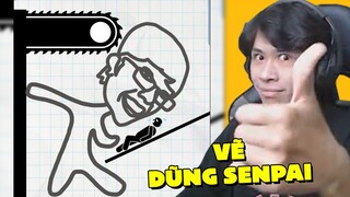 HỌA SỸ POBBROSE VẼ DŨNG SENPAI CỰC ĐỈNH !!! (Pobbrose Thánh vẽ bậy) | Draw 2 save ✔