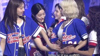 【TWICE】笑死 都来摸桃的腹肌 姬佬脸开的好头