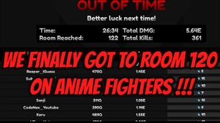 Room 120 !!!! We finally got to room 120 on anime fighters !!!