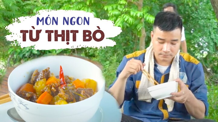 Anh Nông Dân Hướng Dẫn Làm Các Món Ngon Từ Thịt Bò Thơm Ngon Đậm Vị