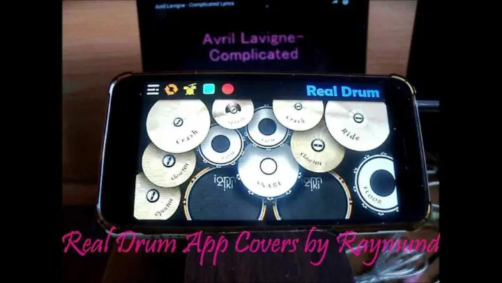 Avril Lavigne - Complicated (Real Drum App Covers by Raymund)