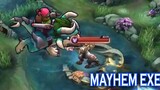 Mayhem EXE Funny wtf Moments Mobile Legends