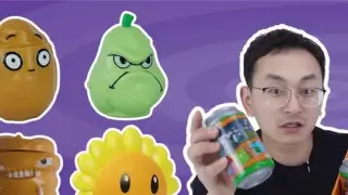 Xiaozhi unpacks the blind box of Plants vs. Zombies and dismantles a lot of plants that can jump