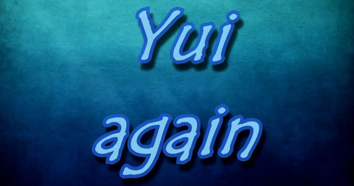 Again english