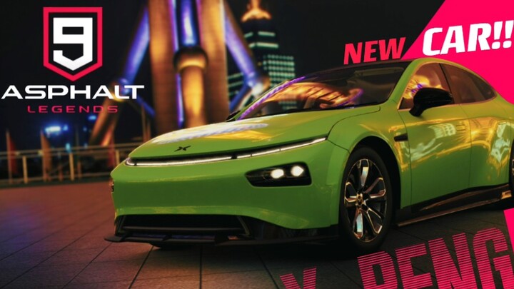 A9 memperbarui Xiaopeng P7! ? [Asphalt 9 mobil baru Xiaopeng P7 debut trailer promosi untuk makan pe