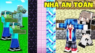 Mặp Doram XÂY NHÀ AN TOÀN TRỐN ĐẠI DỊCH ZOMBIE Cùng Cậu Chủ Khó Tính Trong Minecraft