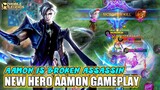 New Hero Aamon Gameplay , Broken Damage - Mobile Legends Bang Bang