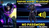 Alucard Empire Agent To Legend Skin Script - New Full Voicelines & Full Effects | No Password