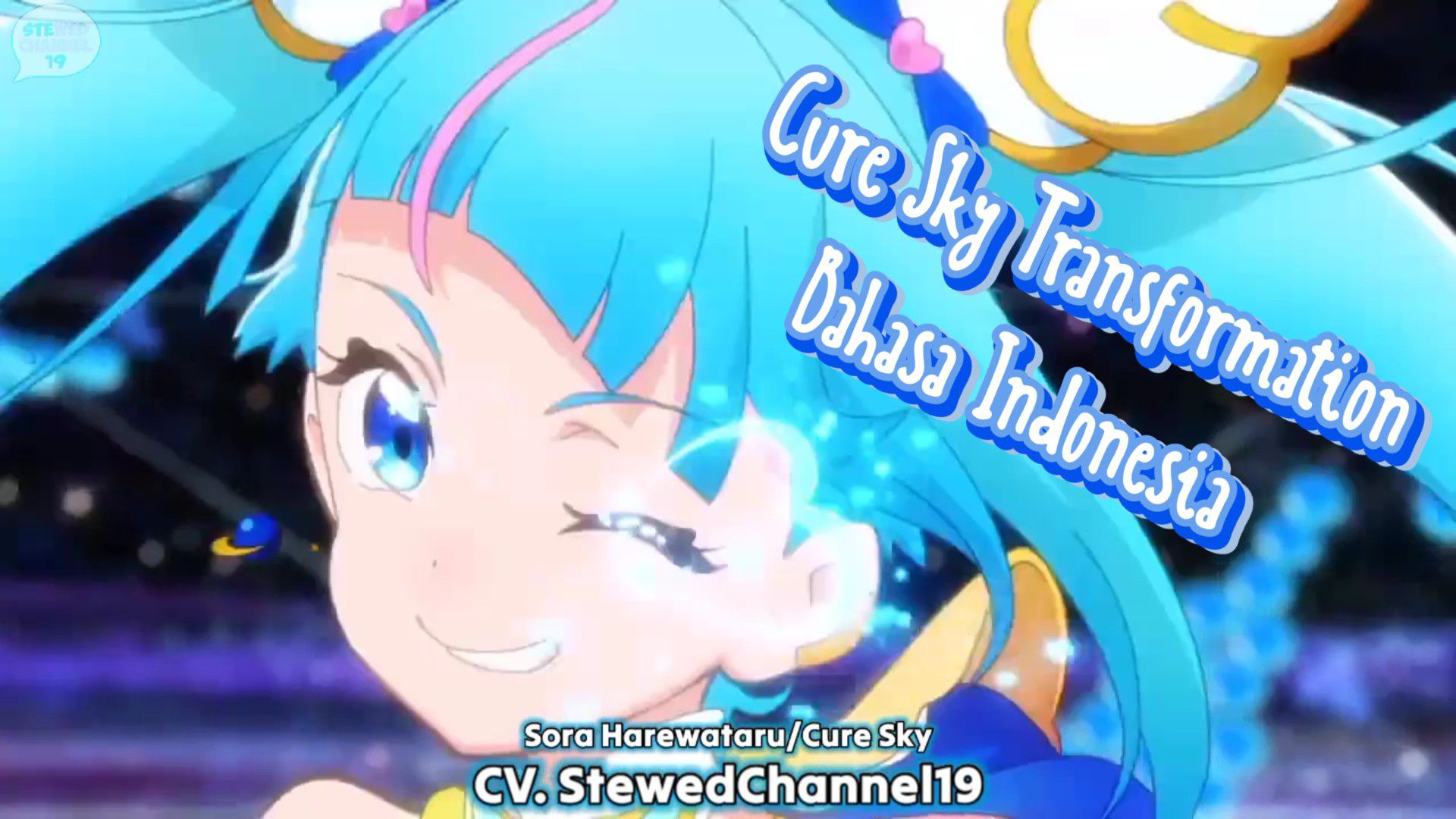 1080p] Cure Majesty Transformation (Hirogaru Sky! Precure) 