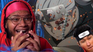 TENGEN AND HIS WIVES GOT ME ACTIN UP!! | DEMON SLAYER SEASON 2 EP. 12 REACTION!