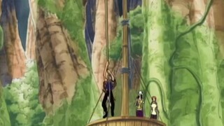 Zoro being Tarzan