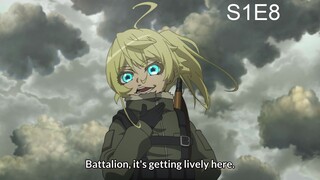 The Saga of Tanya the Evil Youjo Senki Season 1 Episode 8