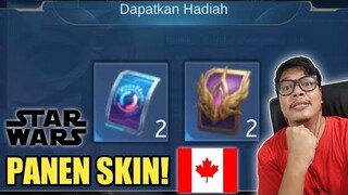 LOGIN SEKARANG PAKE VPN !! AMBIL 4 TIKET GRATIS UNTUK DAPETIN SKIN DI EVENT STARWARS ! PANEN SKIN