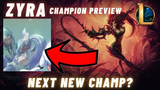 ZYRA CHAMPION PREVIEW (Leak champion baru Wildrift??)- League of Legends Wild Rift