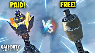 Paid vs Free Lethal & Tactical Grenades in CODM