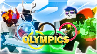The GREAT Youtuber OLYMPICS... (ROBLOX BEDWARS)
