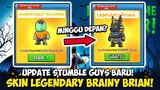 NEW UPDATE STUMBLE GUYS SKIN LEGENDARY BRAINY BRIAN 1500 GEMS! SKIN PALING MAHAL COY! - Stumble Guys