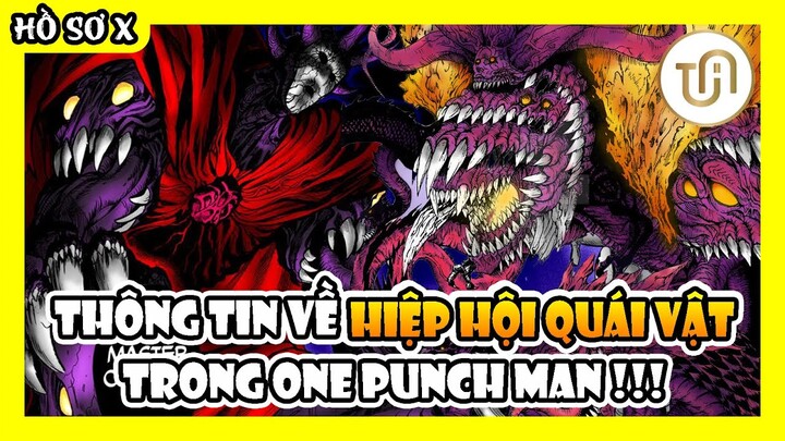 Hiệp Hội Quái Vật trong One Punch Man | Hồ Sơ X